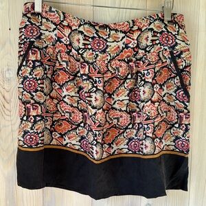 Comptoir Des Cotonniers Silk Skirt Size 40